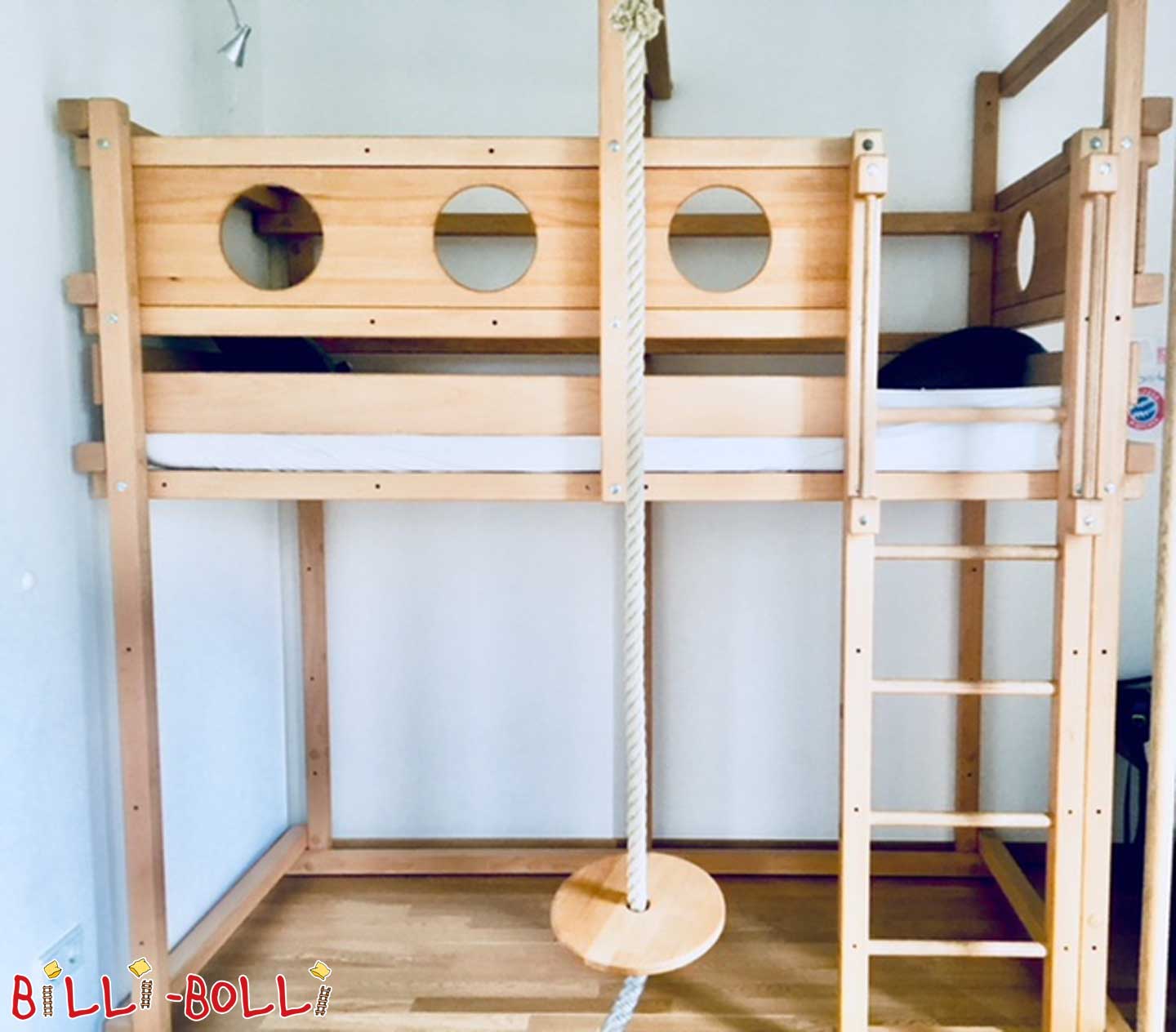 Mitwachsende Kinderbett für kleine Feuerwehrmänner/ -frauen (Hochbett gebraucht) Mitwachsende Kinderbett für kleine Feuerwehrmänner/ -frauen (Hochbett gebraucht)
