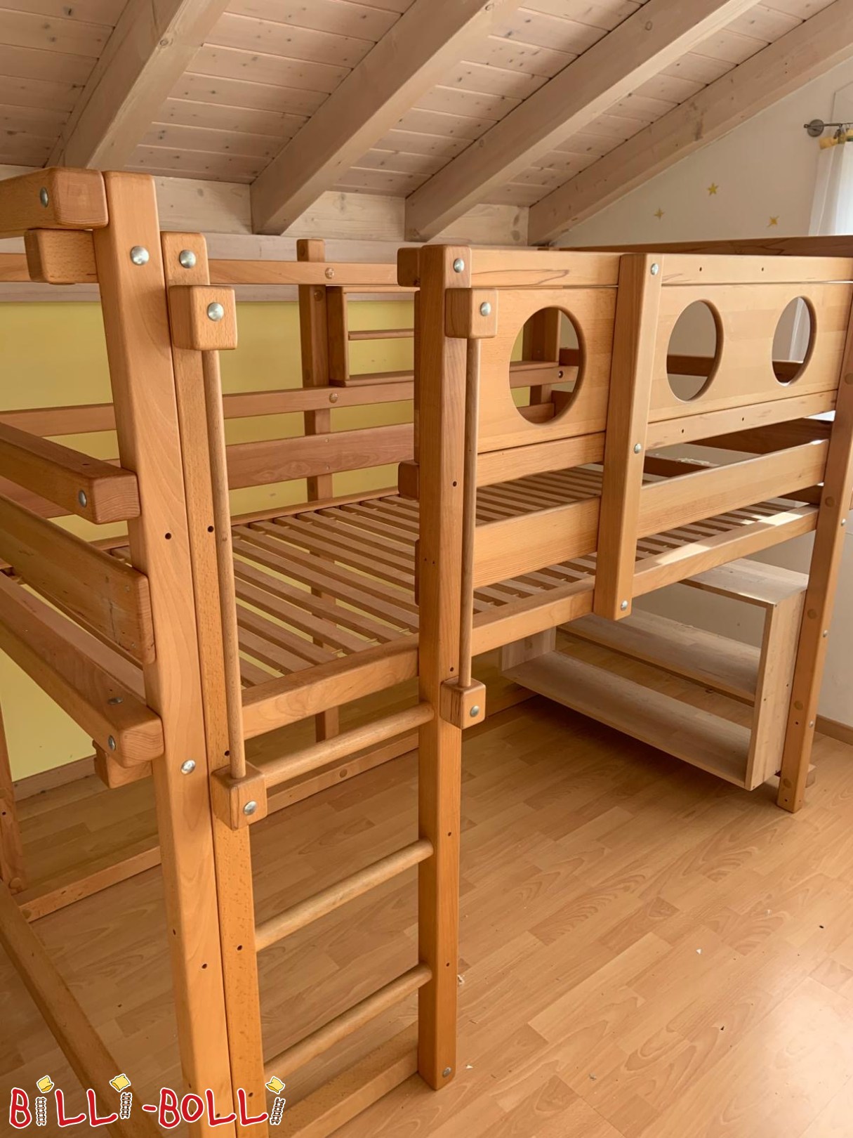 Mitwachsendes halbhohes Bett in Schweiz oder Raum Würzburg (Kategorie: Halbhohes Hochbett gebraucht)
