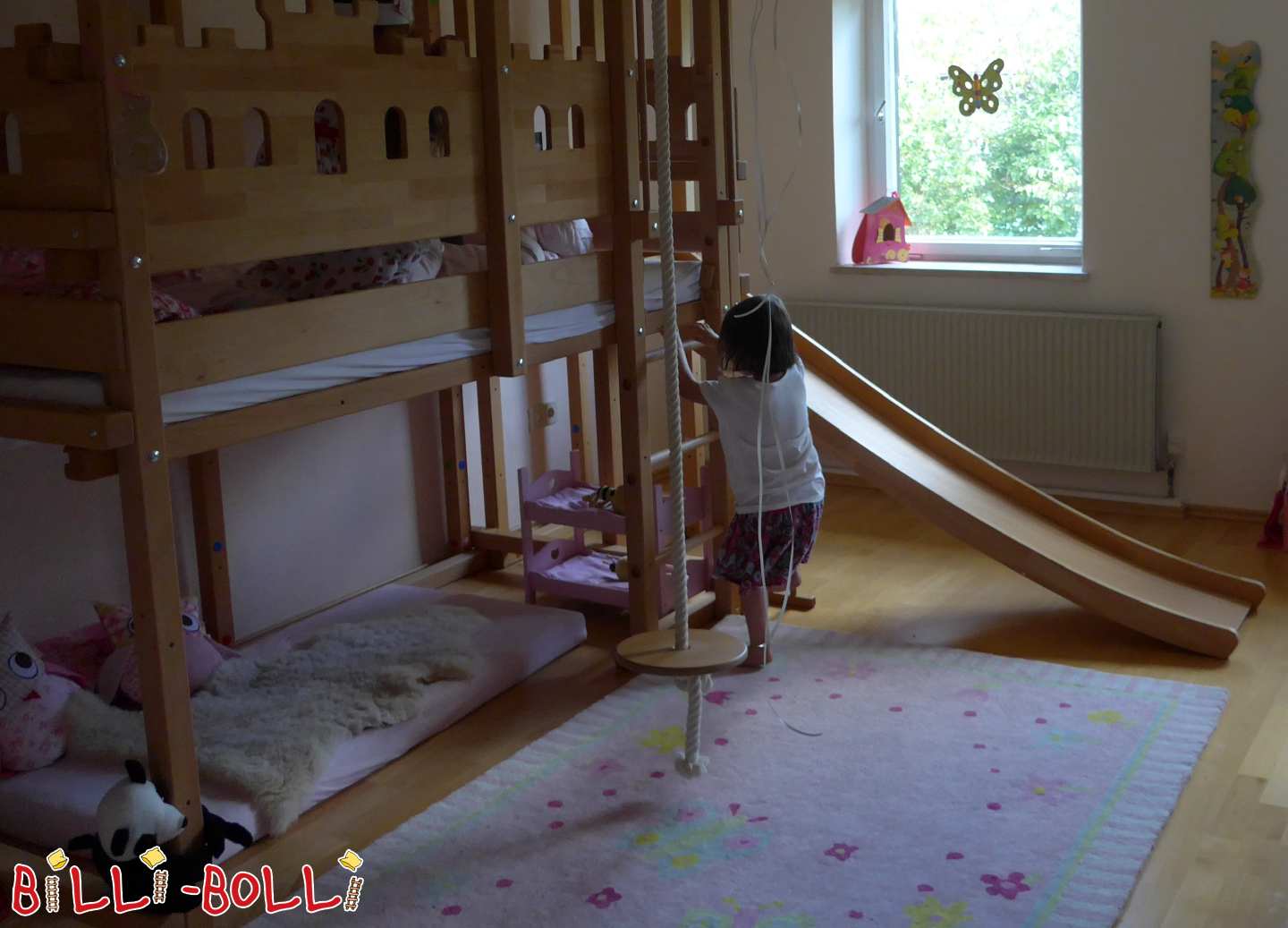 Mitwachsendes Hochbett 100 x 200 Buche geölt in Ebersberg bei München (Kategorie: Hochbett mitwachsend gebraucht)