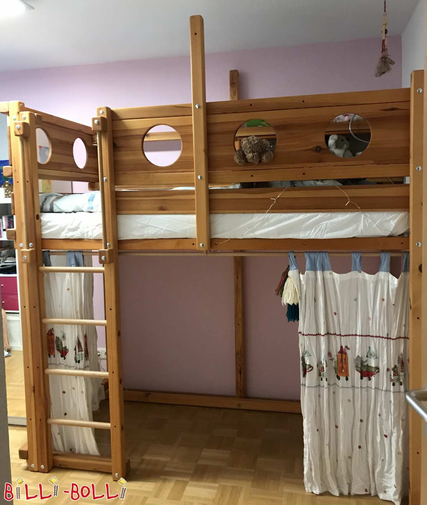 Mitwachsendes Hochbett 90/200 in Niederdorfelden (Kategorie: Hochbett gebraucht)