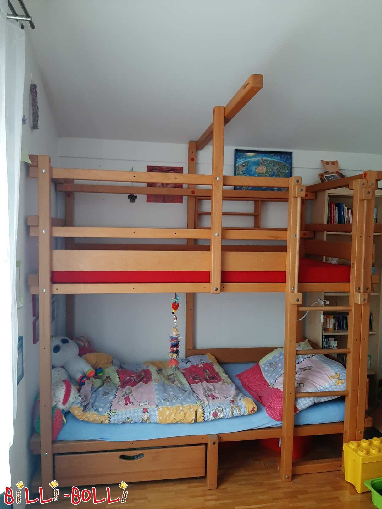 Mitwachsendes Hochbett mit Umbau-Set zum Etagenbett (Kategorie: Zubehör/Erweiterungsteile gebraucht)