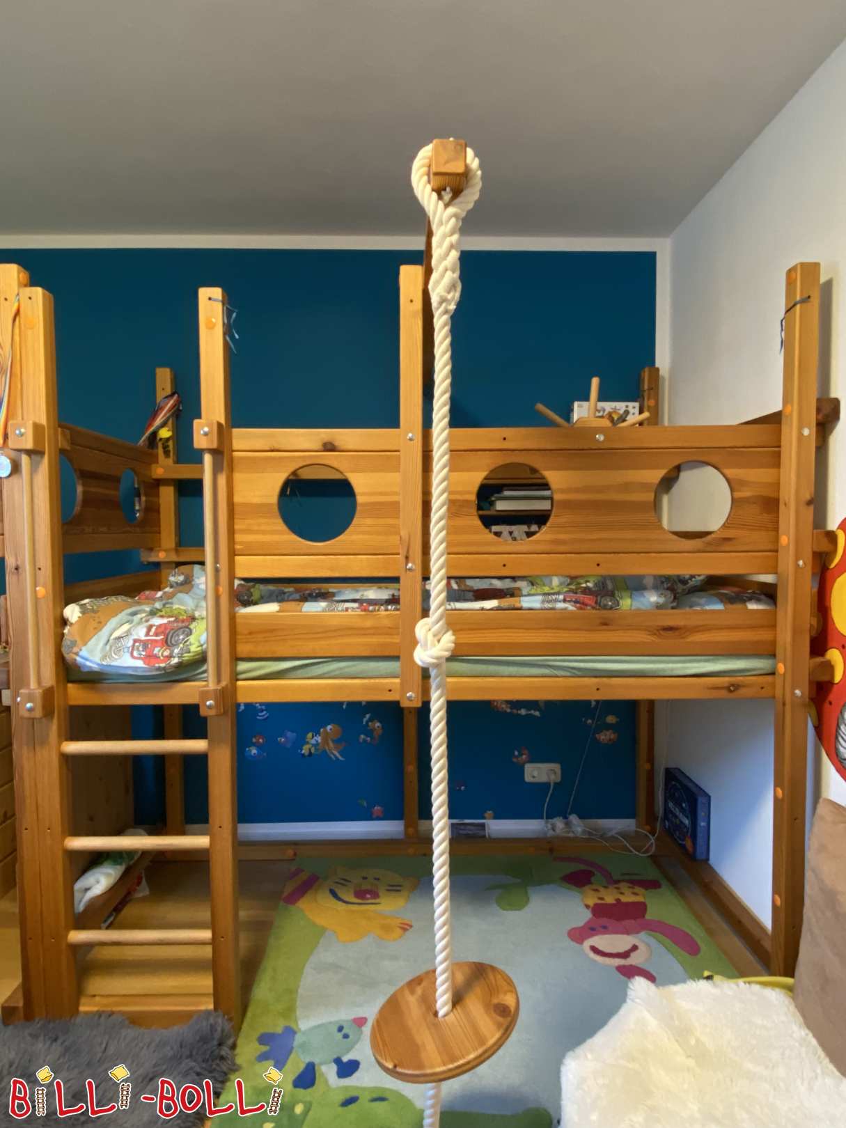 Mitwachsendes Hochbett Piraten-Deko in München (Kategorie: Zubehör/Erweiterungsteile gebraucht)