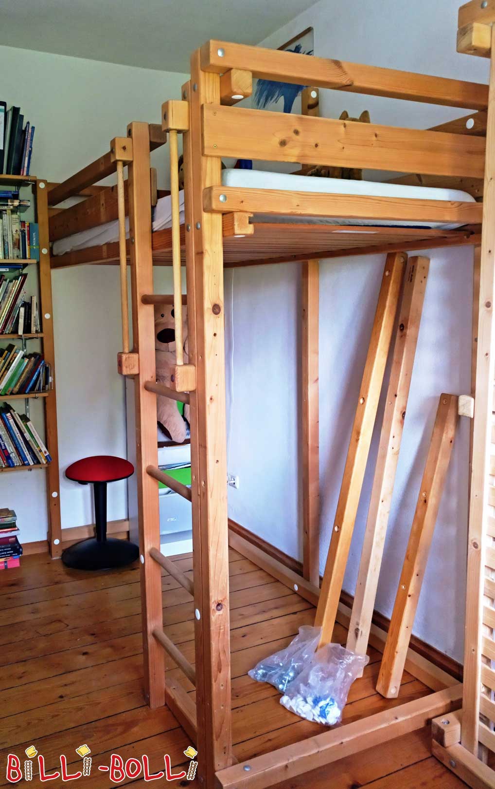 Mitwachsendes Hochbett (Hochbett gebraucht) Mitwachsendes Hochbett (Hochbett gebraucht)