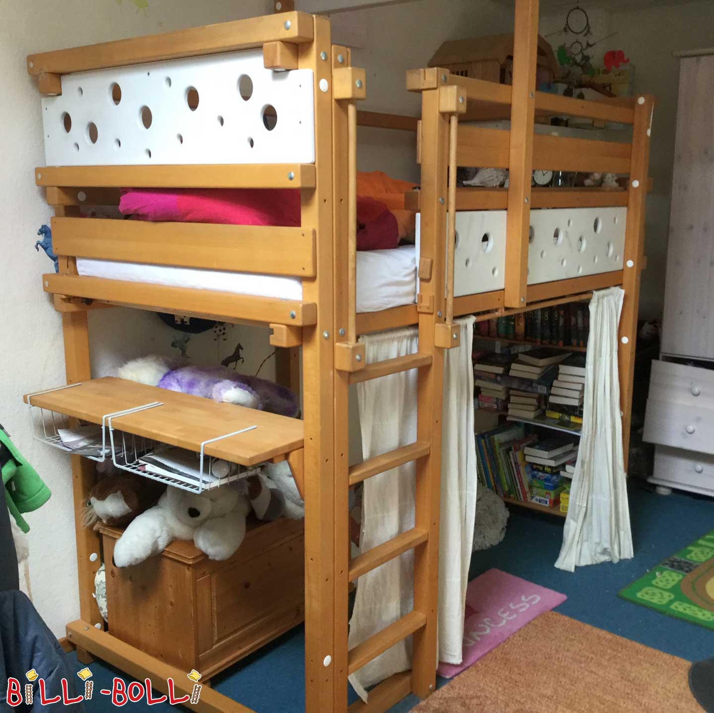 Mitwachsendes Hochbett (Kategorie: Hochbett gebraucht)