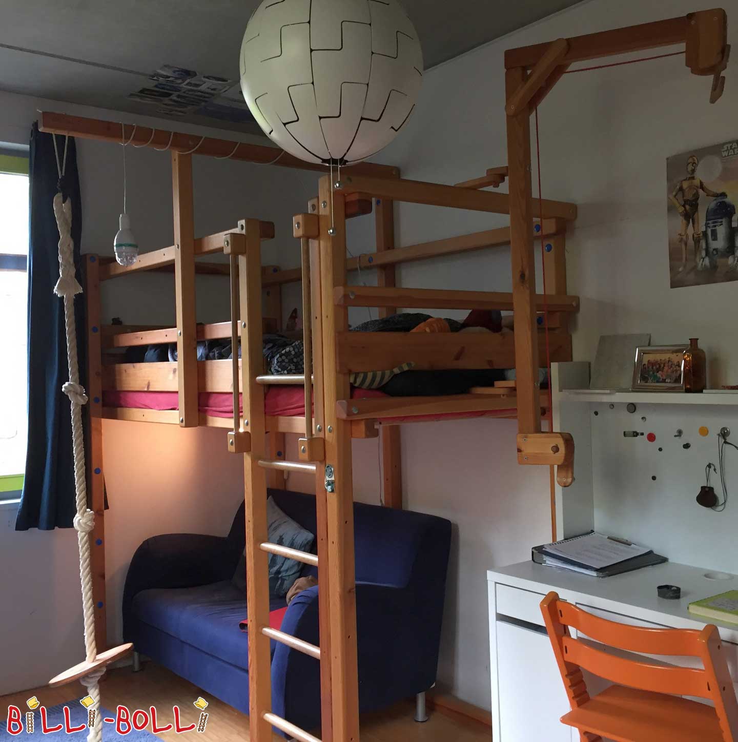 Mitwachsendes Kinderhochbett (Hochbett gebraucht)