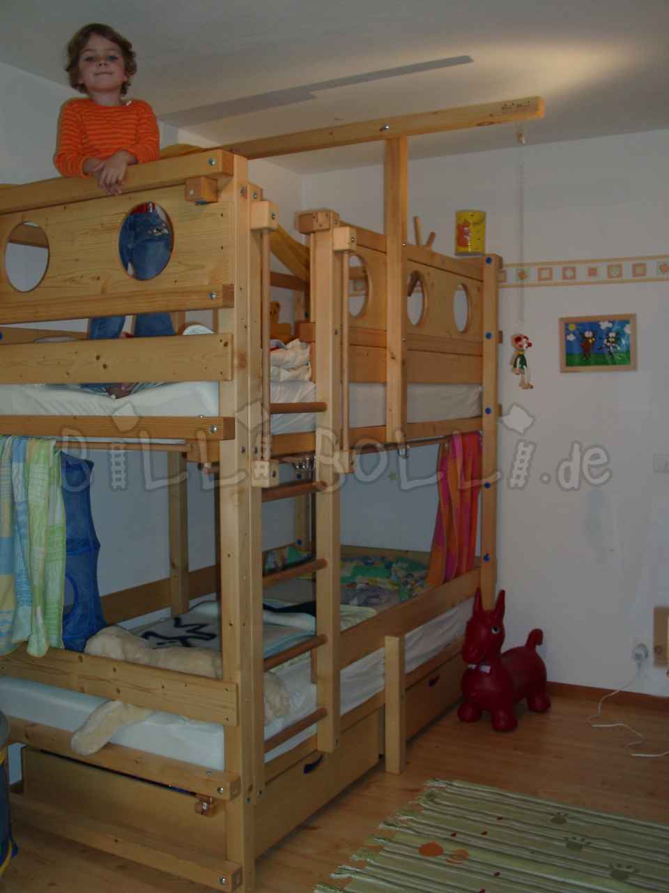 Original Billi-Bolli-Etagenbett zu verkaufen (Etagenbett gebraucht) Original Billi-Bolli-Etagenbett zu verkaufen (Etagenbett gebraucht)