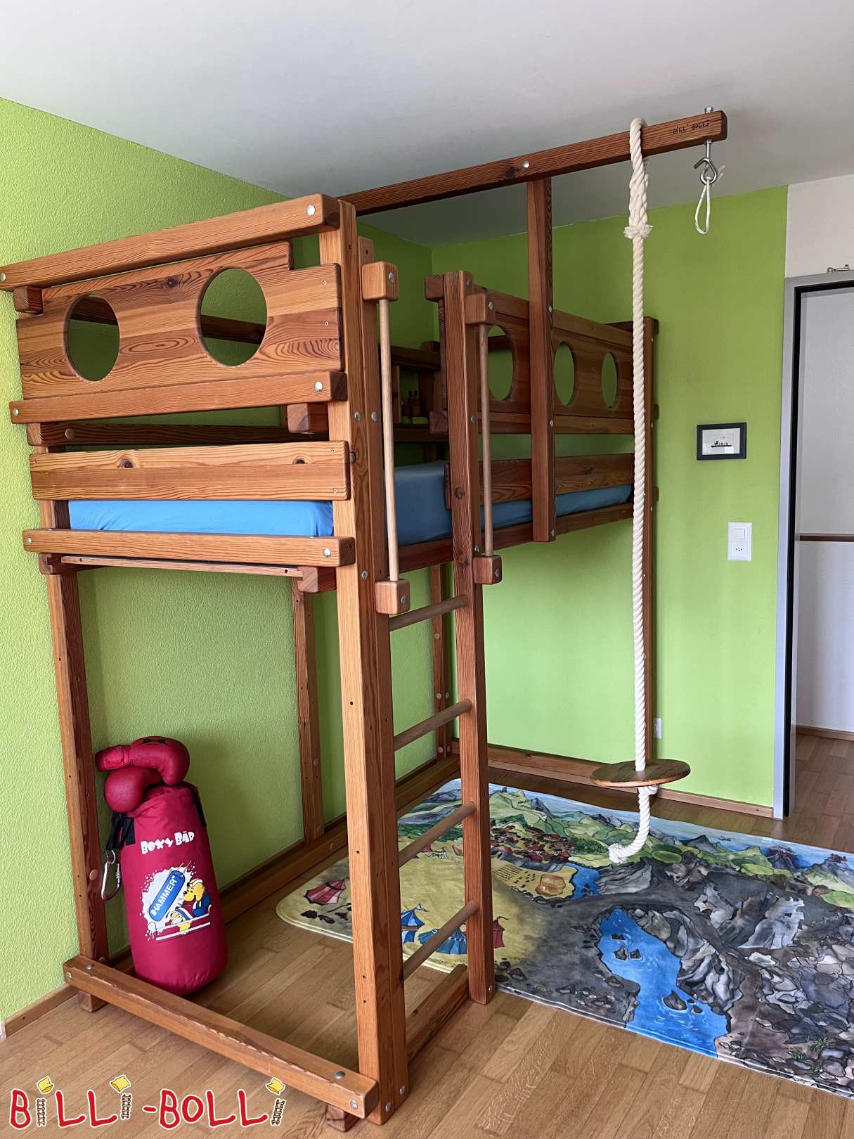 Piraten-Hochbett 90x200cm von Billi-Bolli (Kategorie: Zubehör/Erweiterungsteile gebraucht)