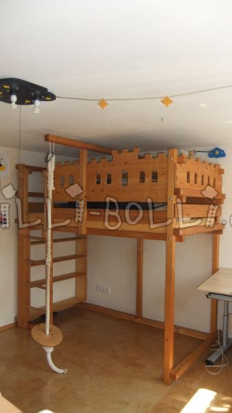 Ritterburg-Hochbett (Hochbett gebraucht) Ritterburg-Hochbett (Hochbett gebraucht)