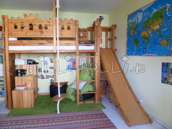 Ritterburg-Hochbett (Kategorie: Hochbett gebraucht)