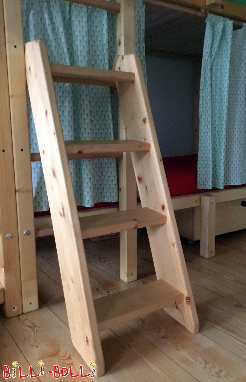 Schrägleiter, Fichte geölt für Aufbauhöhe 4 (Kindermöbel gebraucht) Schrägleiter, Fichte geölt für Aufbauhöhe 4 (Kindermöbel gebraucht)