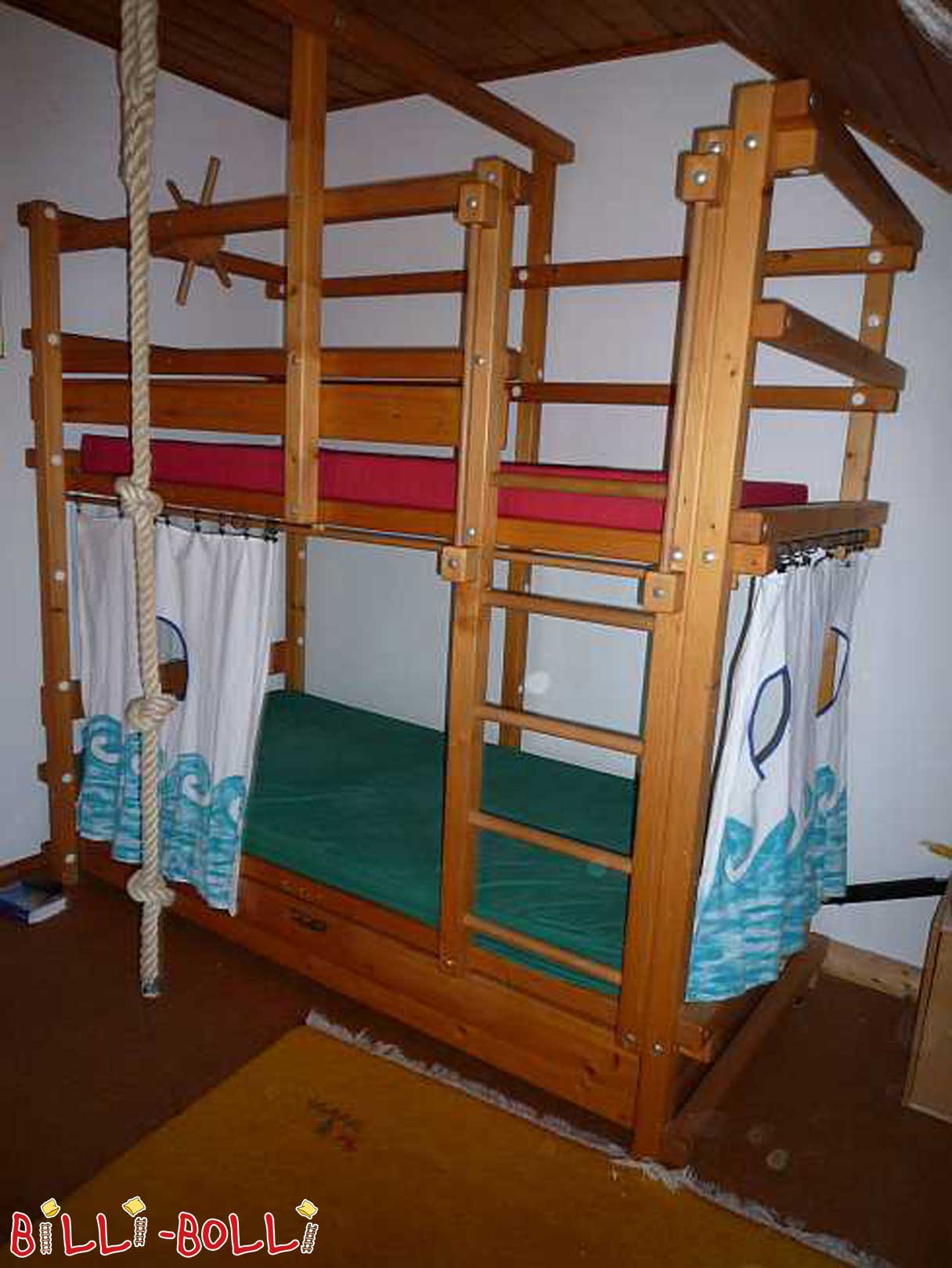 Billi-Bolli-Piratenbett Etagenbett (Etagenbett gebraucht) Billi-Bolli-Piratenbett Etagenbett (Etagenbett gebraucht)