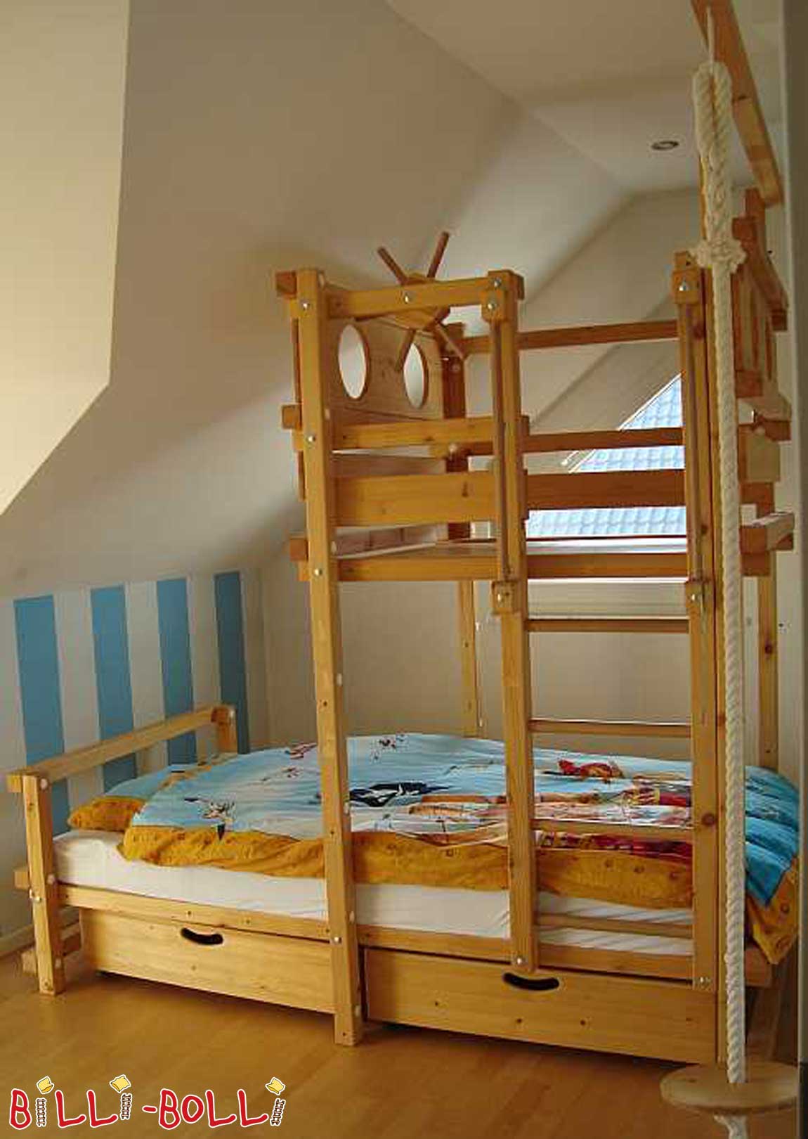 Billi-Bolli Dachschrägenbett (Dachschrägenbett gebraucht) Billi-Bolli Dachschrägenbett (Dachschrägenbett gebraucht)
