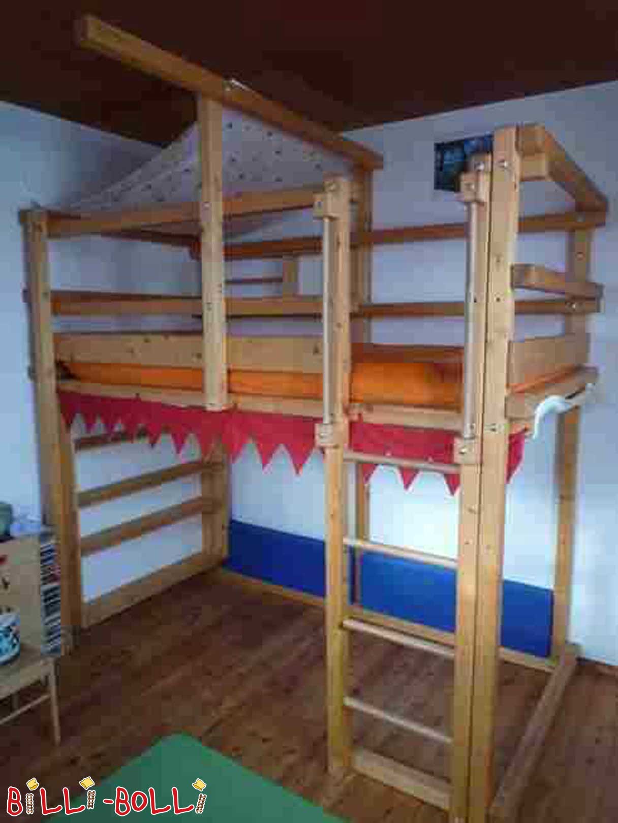 Billi-Bolli Kinderhochbett mit Rutsche (Hochbett gebraucht) Billi-Bolli Kinderhochbett mit Rutsche (Hochbett gebraucht)