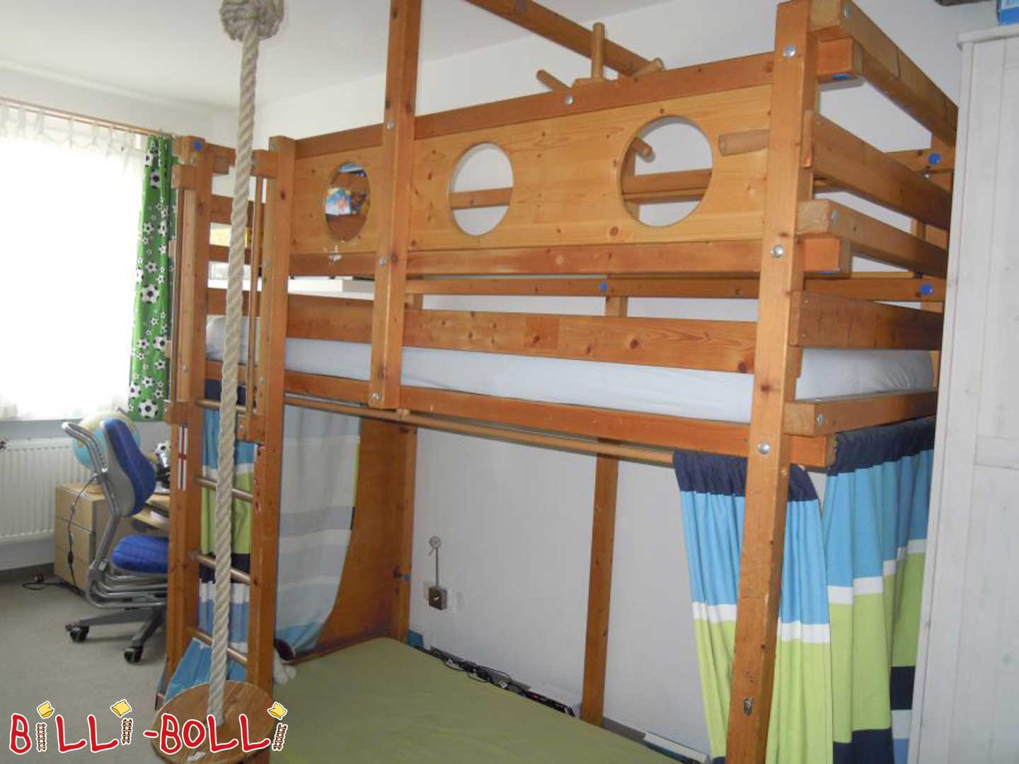 Piraten-Hochbett (Hochbett gebraucht) Piraten-Hochbett (Hochbett gebraucht)