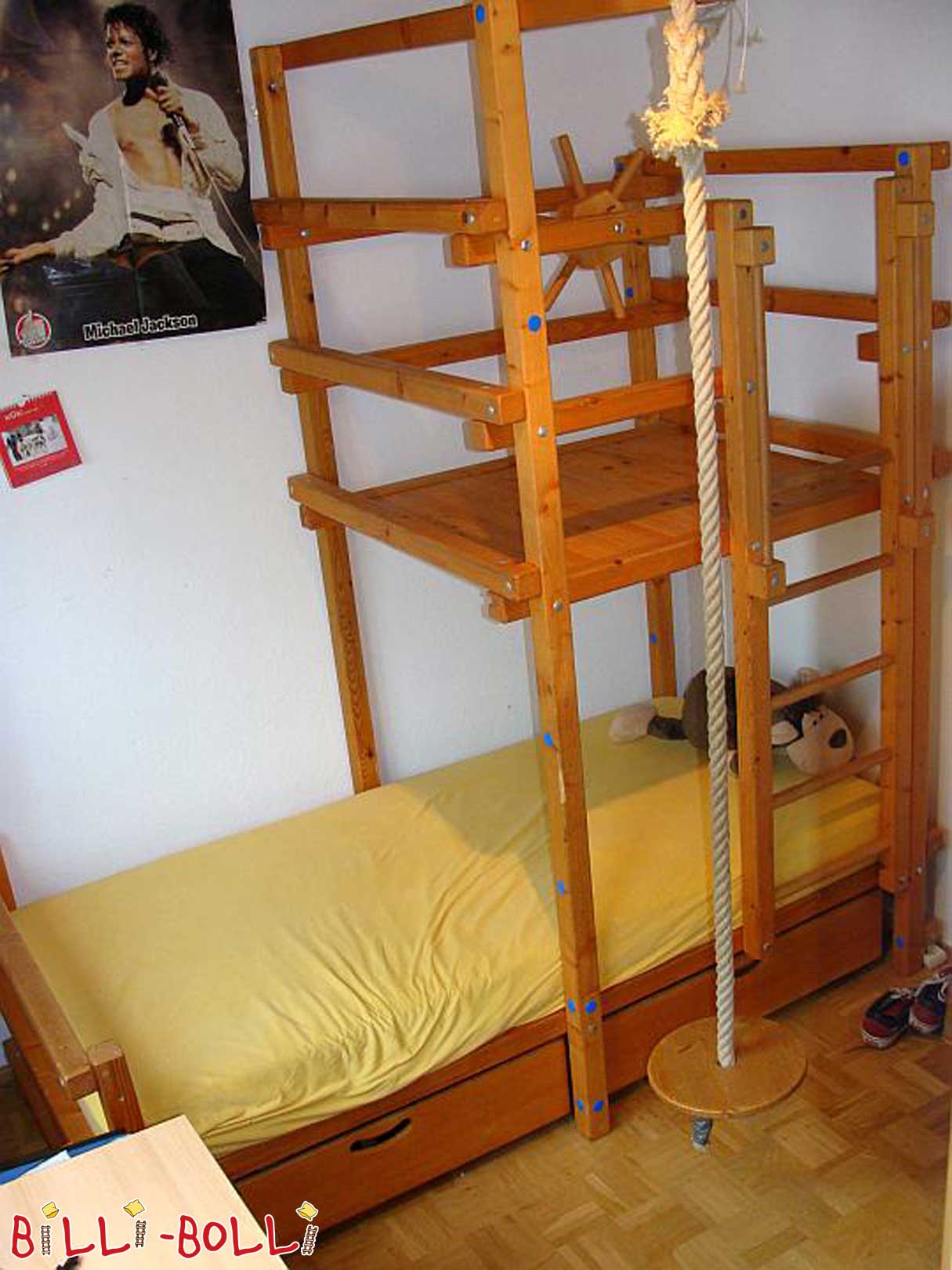 Dachschrägen/Piratenbett (Kategorie: Kinderbett gebraucht)