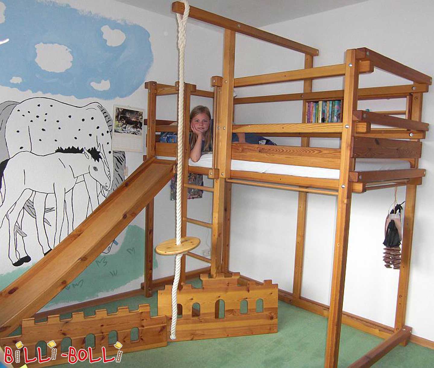 Kinderhochbett mitwachsend (Hochbett gebraucht) Kinderhochbett mitwachsend (Hochbett gebraucht)