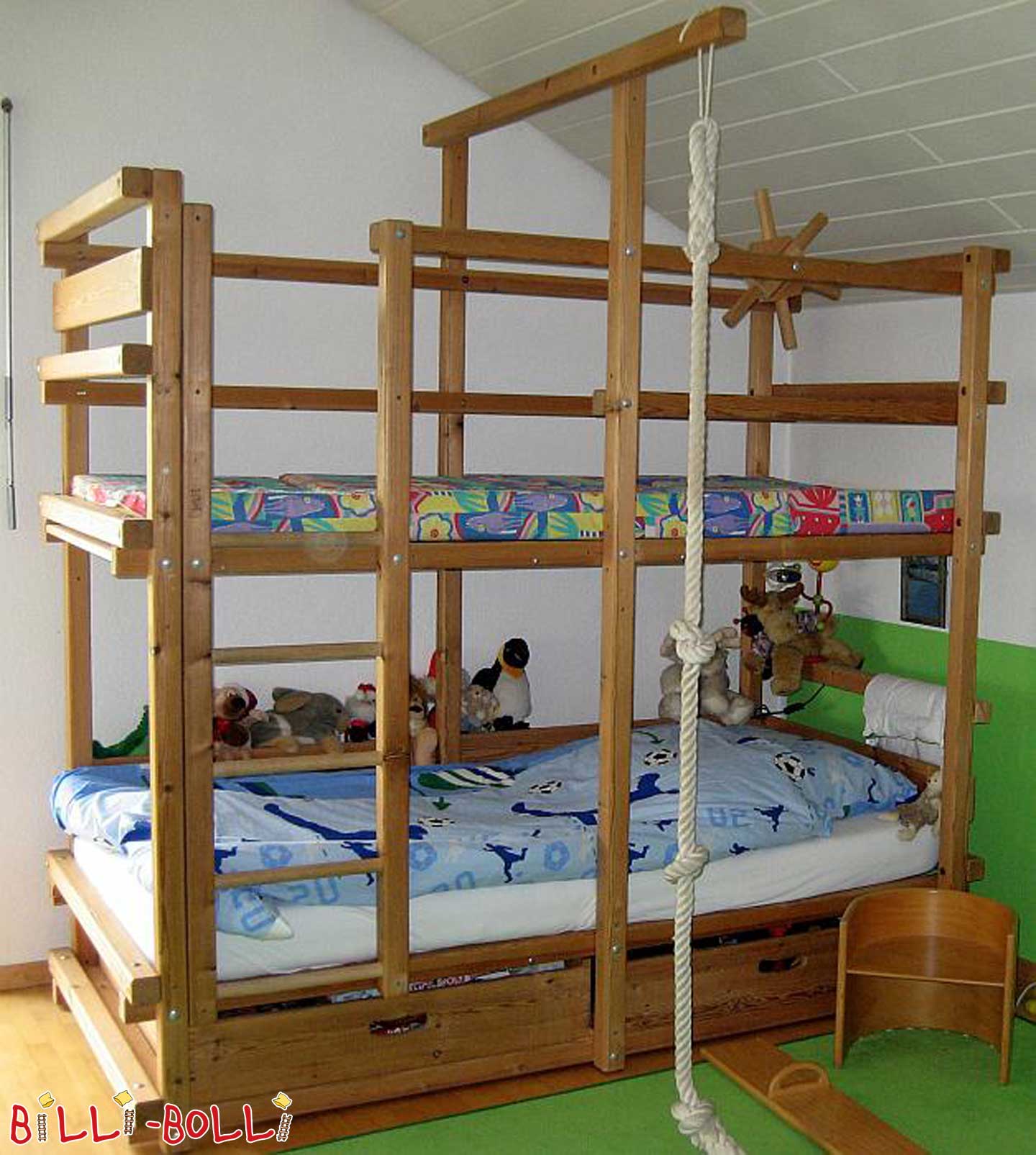 Abenteuerbett Gullibo Hochbett mit 2 Liegeflächen (Hochbett gebraucht) Abenteuerbett Gullibo Hochbett mit 2 Liegeflächen (Hochbett gebraucht)