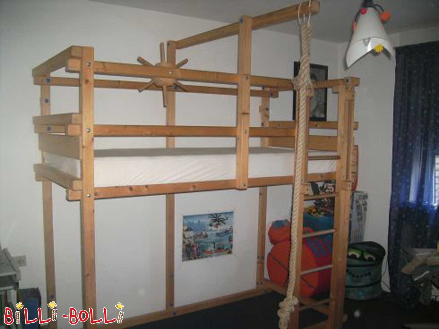 Original Billi Bolli Piratenhochbett (Hochbett gebraucht) Original Billi Bolli Piratenhochbett (Hochbett gebraucht)