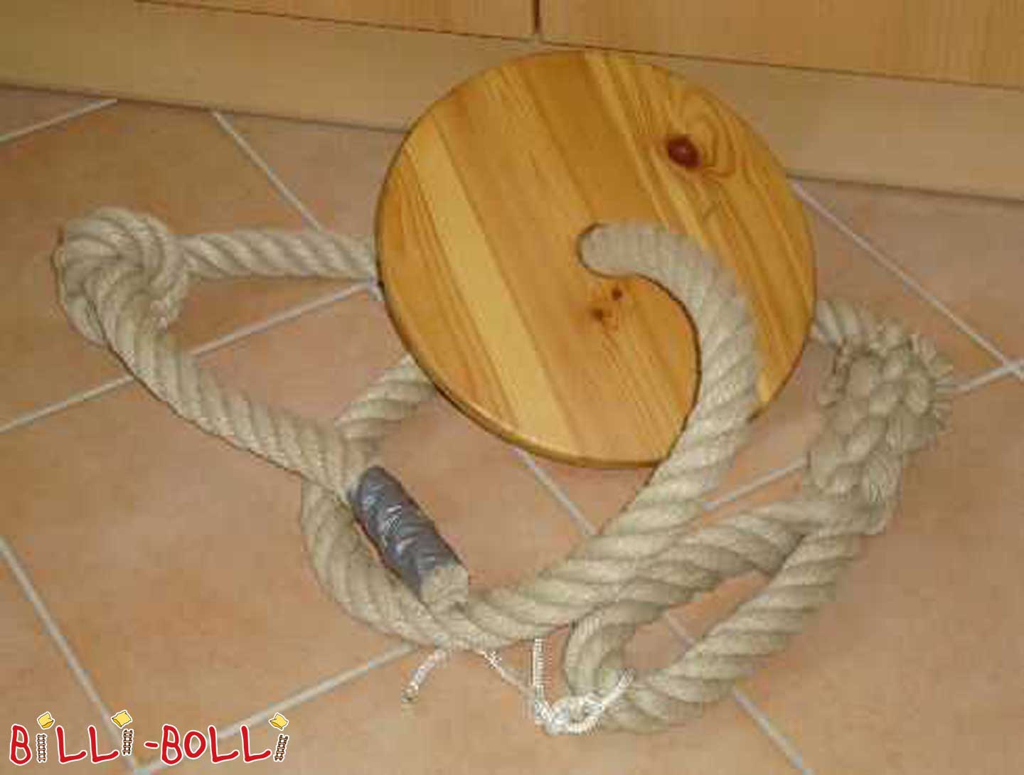 Kletterseil mit Schaukelteller (Kindermöbel gebraucht) Kletterseil mit Schaukelteller (Kindermöbel gebraucht)