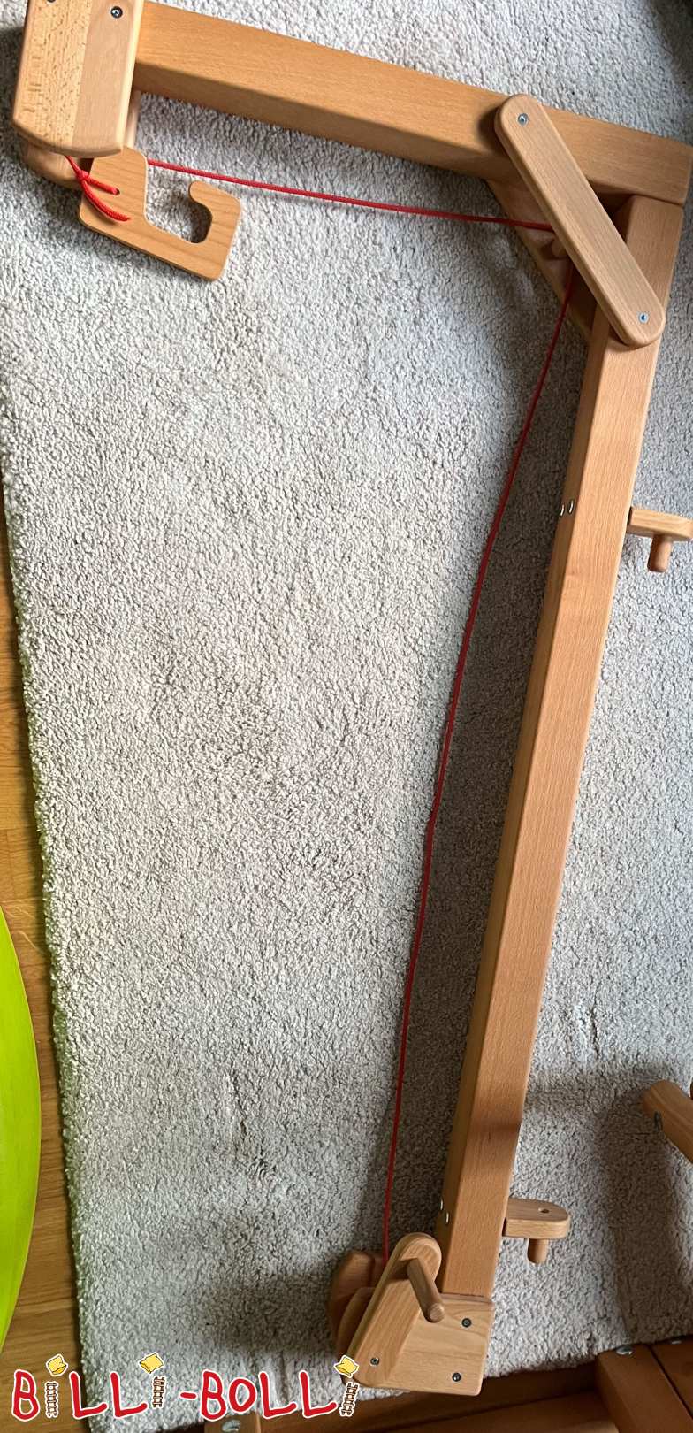 Spielkran, Buche geölt-gewachst (Kategorie: Zubehör/Erweiterungsteile gebraucht)