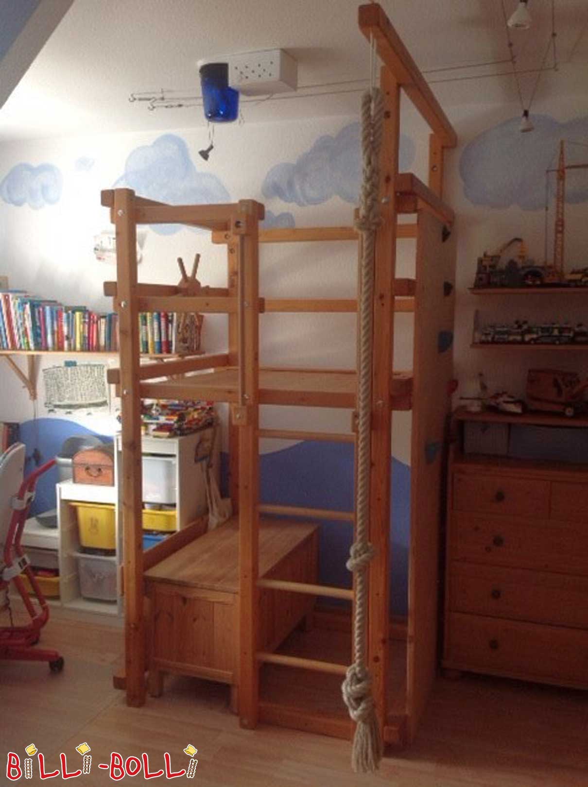 Spielturm, Fichte geölt-gewachst (Kindermöbel gebraucht) Spielturm, Fichte geölt-gewachst (Kindermöbel gebraucht)
