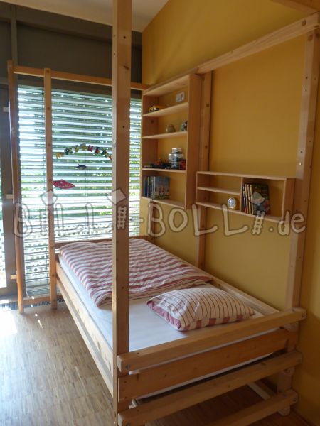 Studentenhochbett aus Oberösterreich - Buche natur (Kategorie: Hochbett gebraucht)