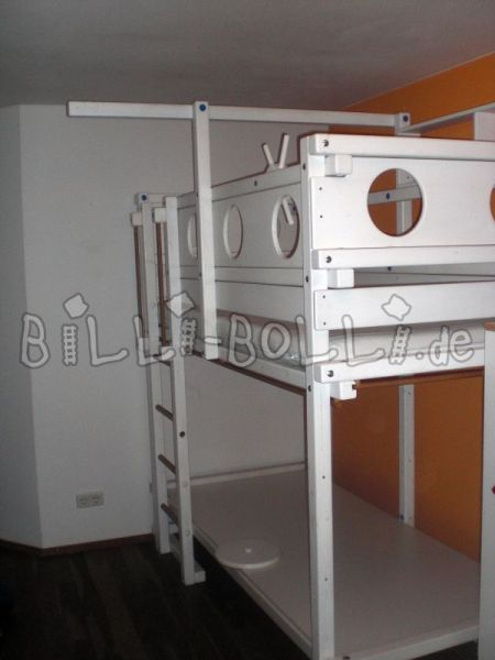 Weißes Hochbett (Hochbett gebraucht) Weißes Hochbett (Hochbett gebraucht)