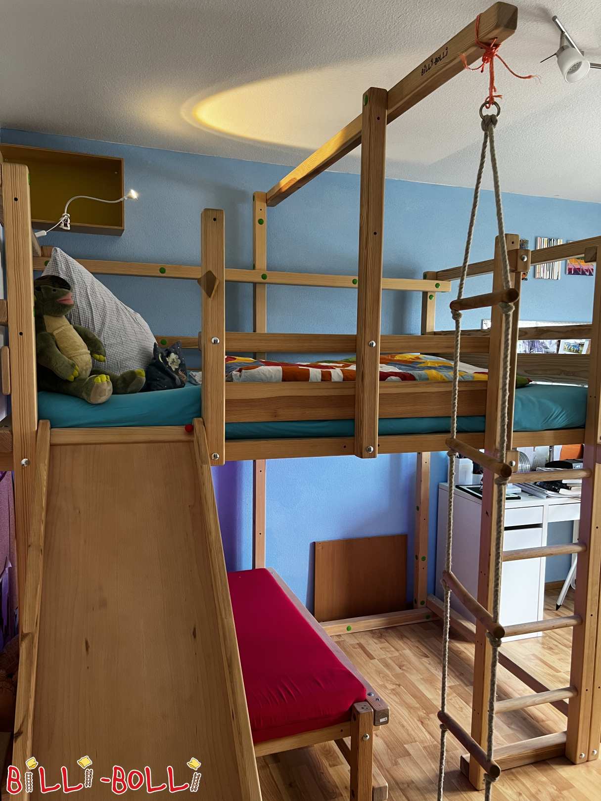 Extra große Schlaffläche und noch Platz für Lesen, Kuscheln (Kategorie: Kuscheleckenbett gebraucht)
