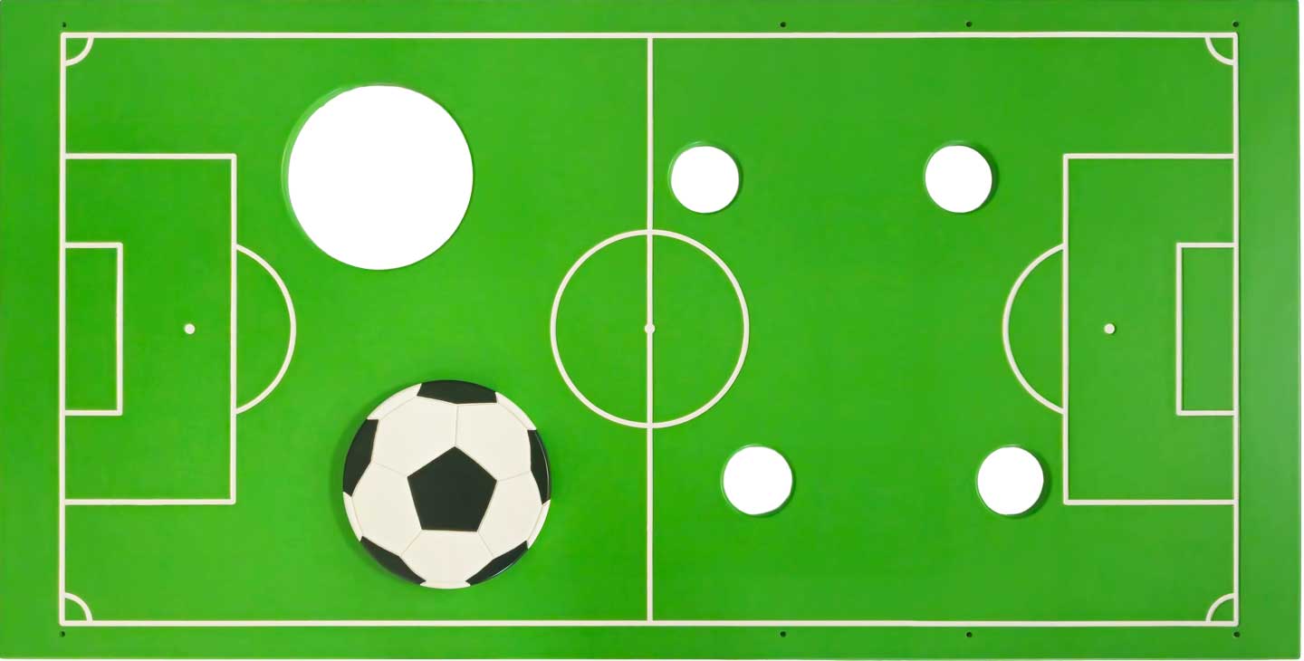 Fußballbett: Das Hochbett als Fußballfeld (Themenbretter)
